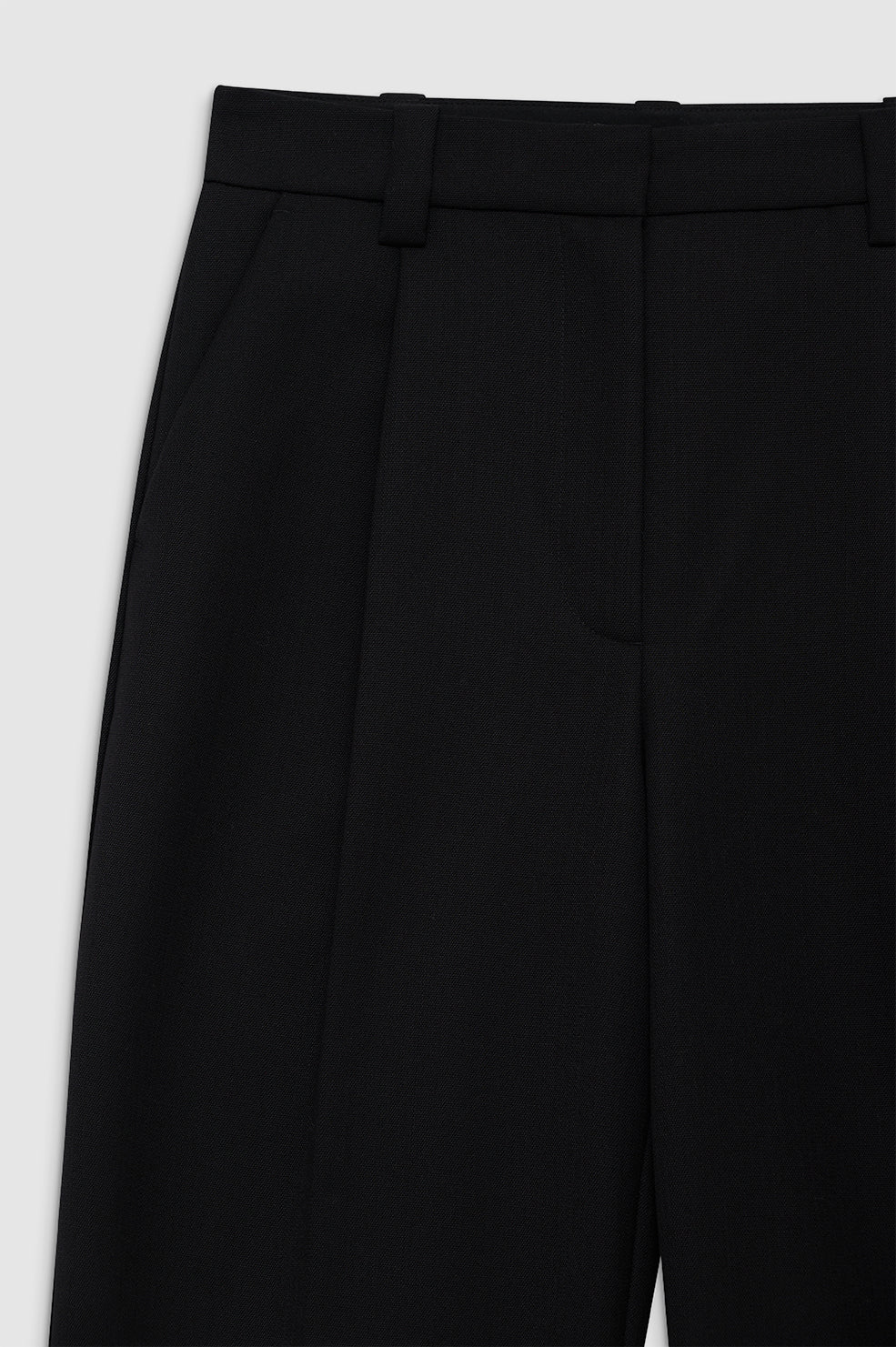 ANINE BING Trent Trouser - Black - Detail View