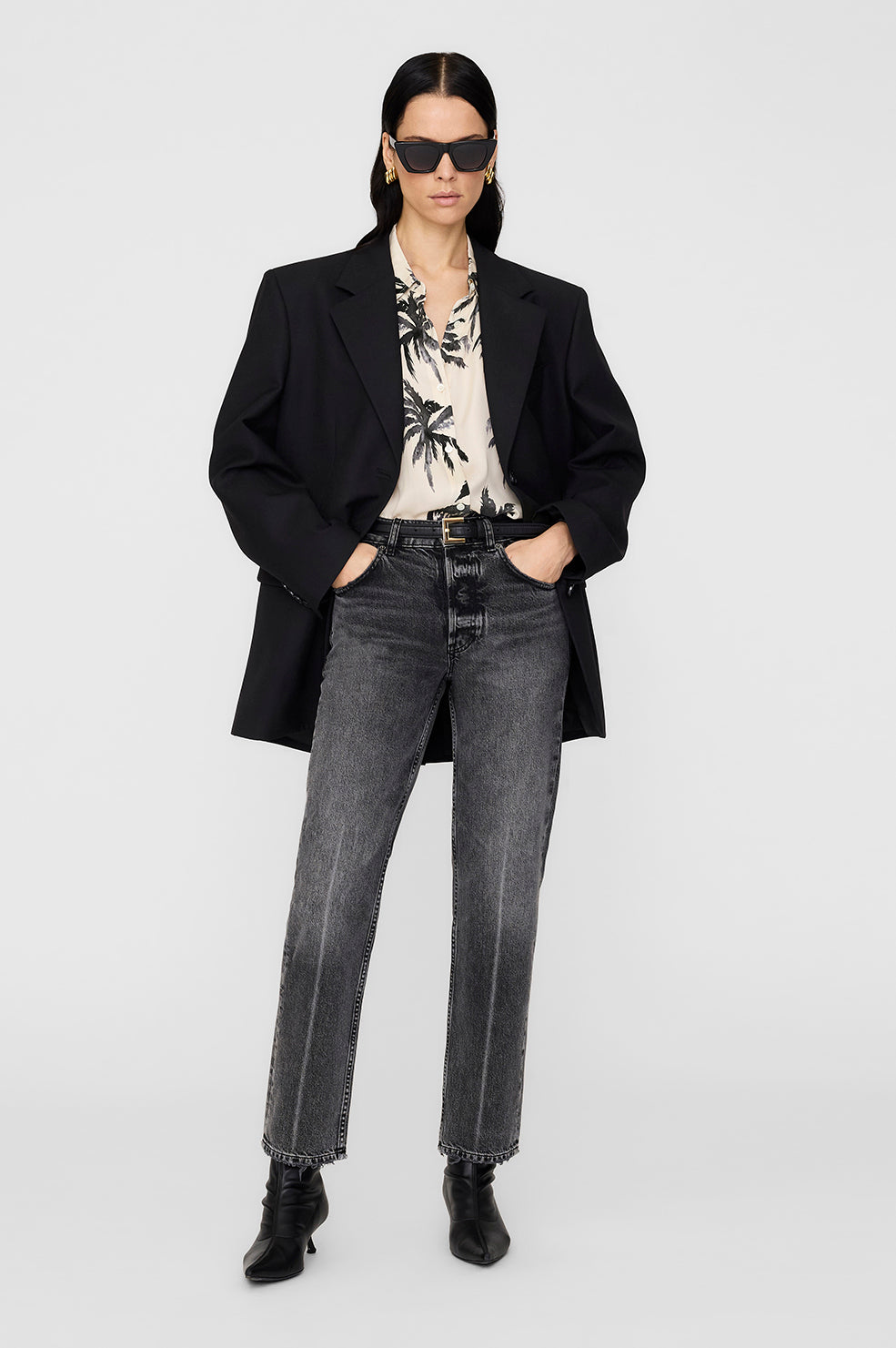 Tristan Shirt - Black Bird Of Paradise View 5