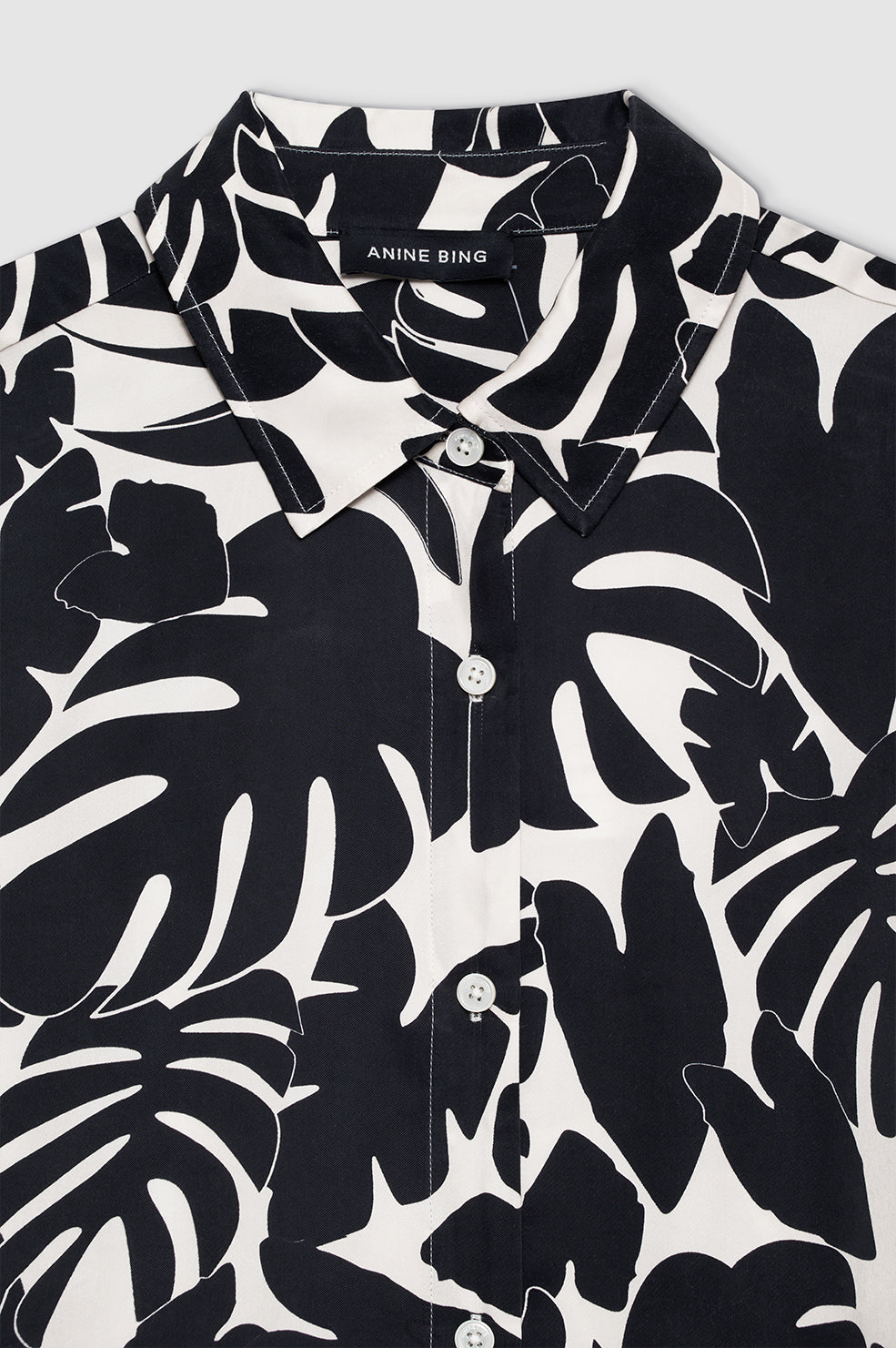 Tristan Shirt - Black Bird Of Paradise View 4