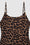 ANINE BING Vesta One Piece - Black And Brown Leopard