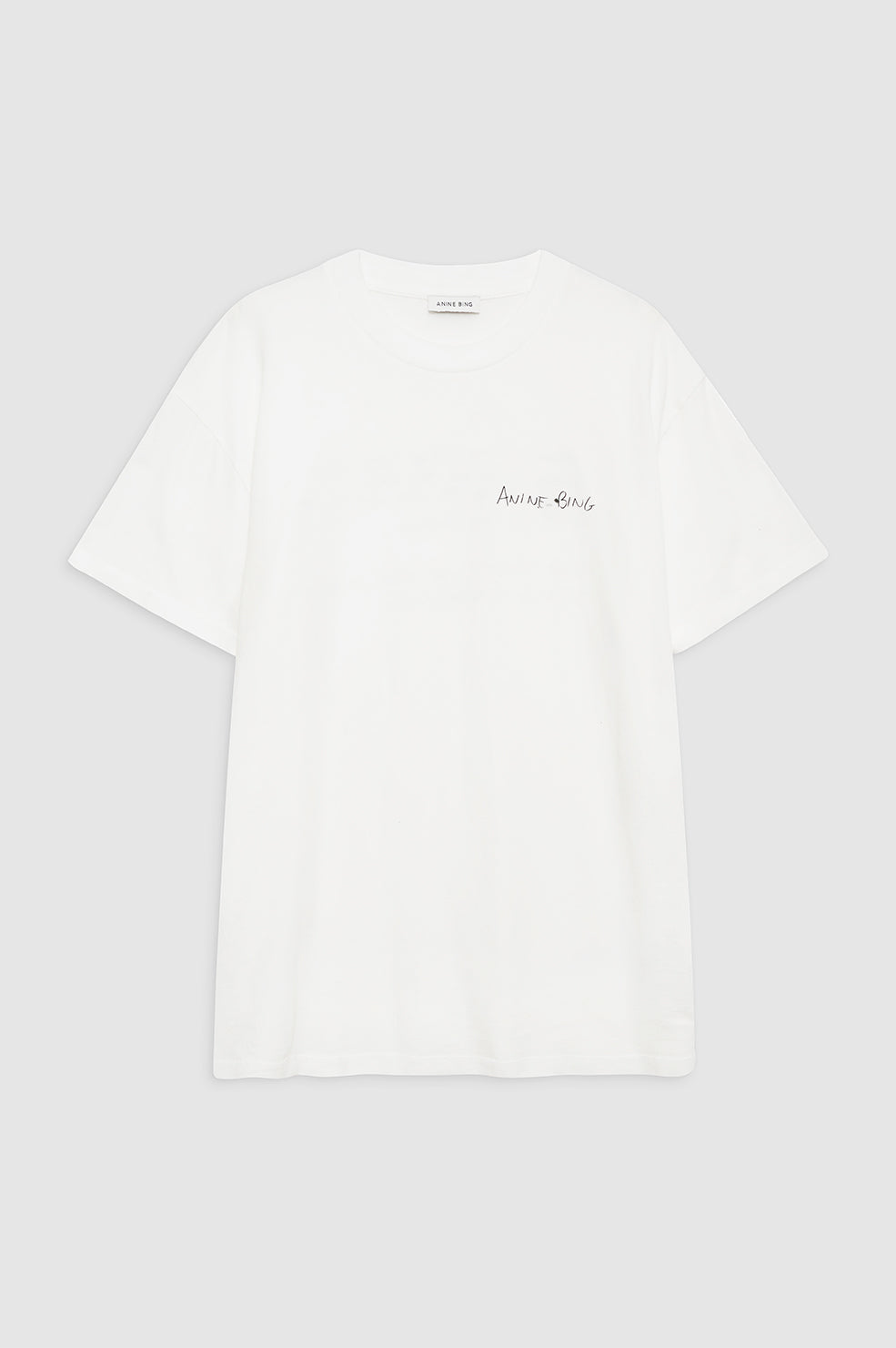 ANINE BING Walker Tee Lyrics - Ivory