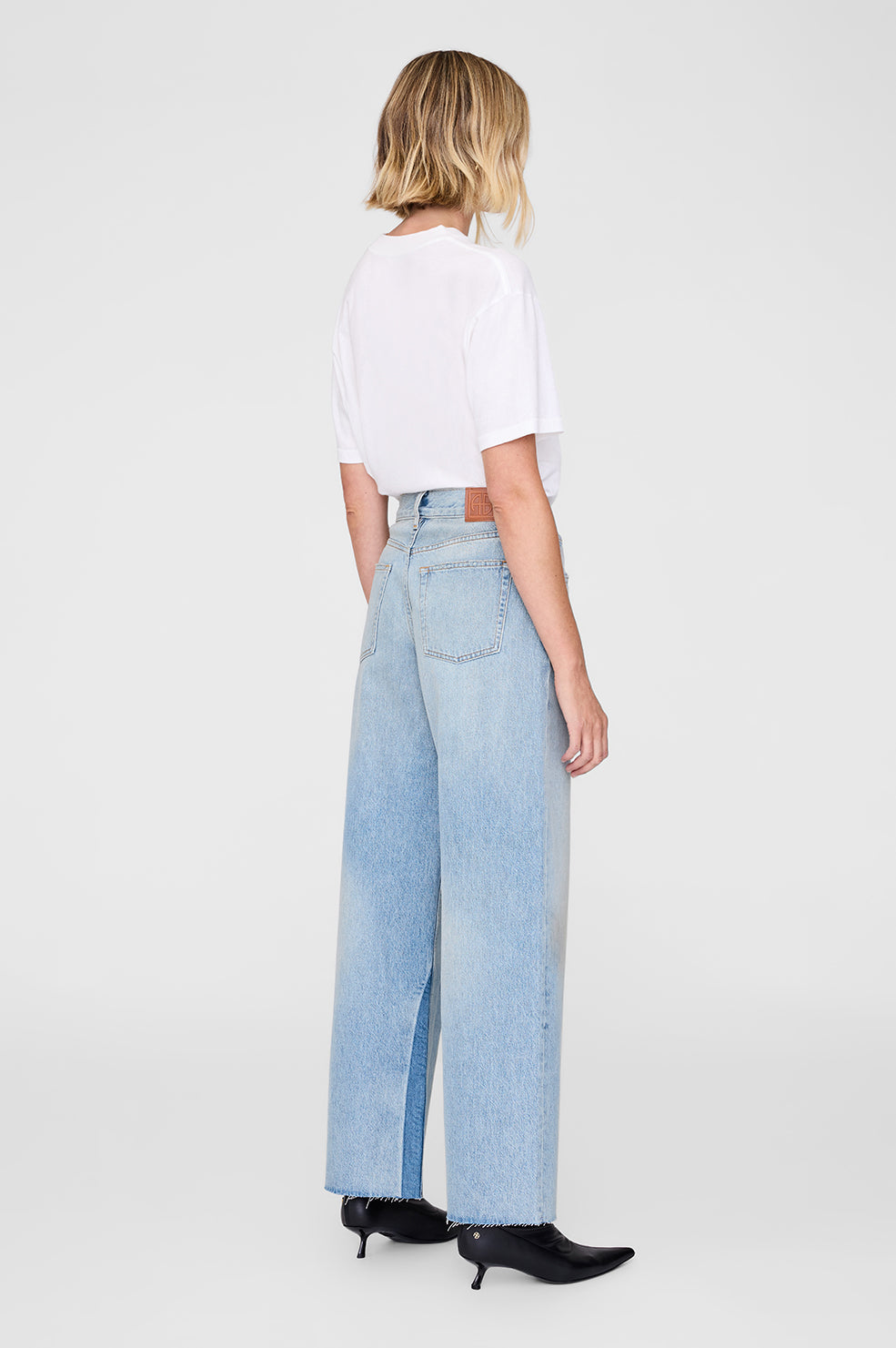 Walker Tee Anine Bing Leopard - Ivory View 2