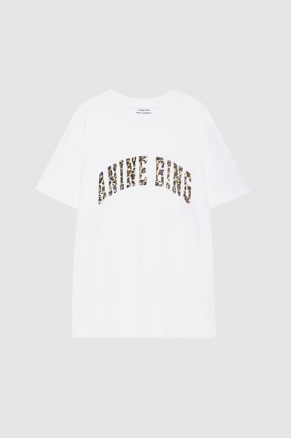 Walker Tee Anine Bing Leopard - Ivory View 3