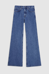 ANINE BING Wyatt Jean 34" - Freshwater Blue - front view