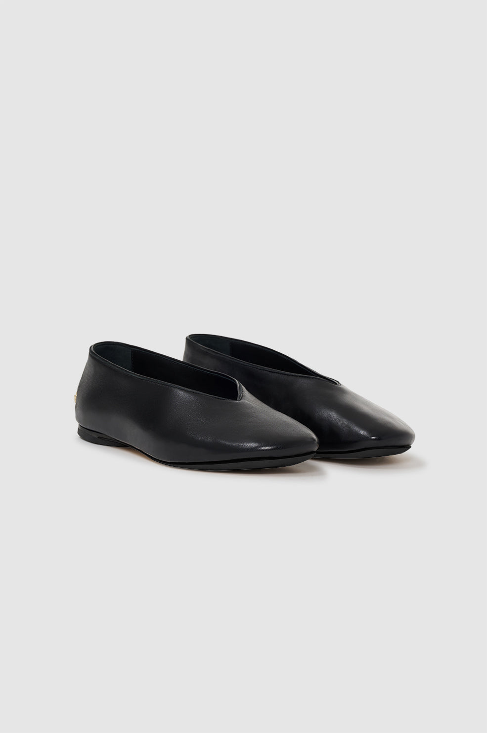 Ana Flats Calf Hair  - Zebra View 5
