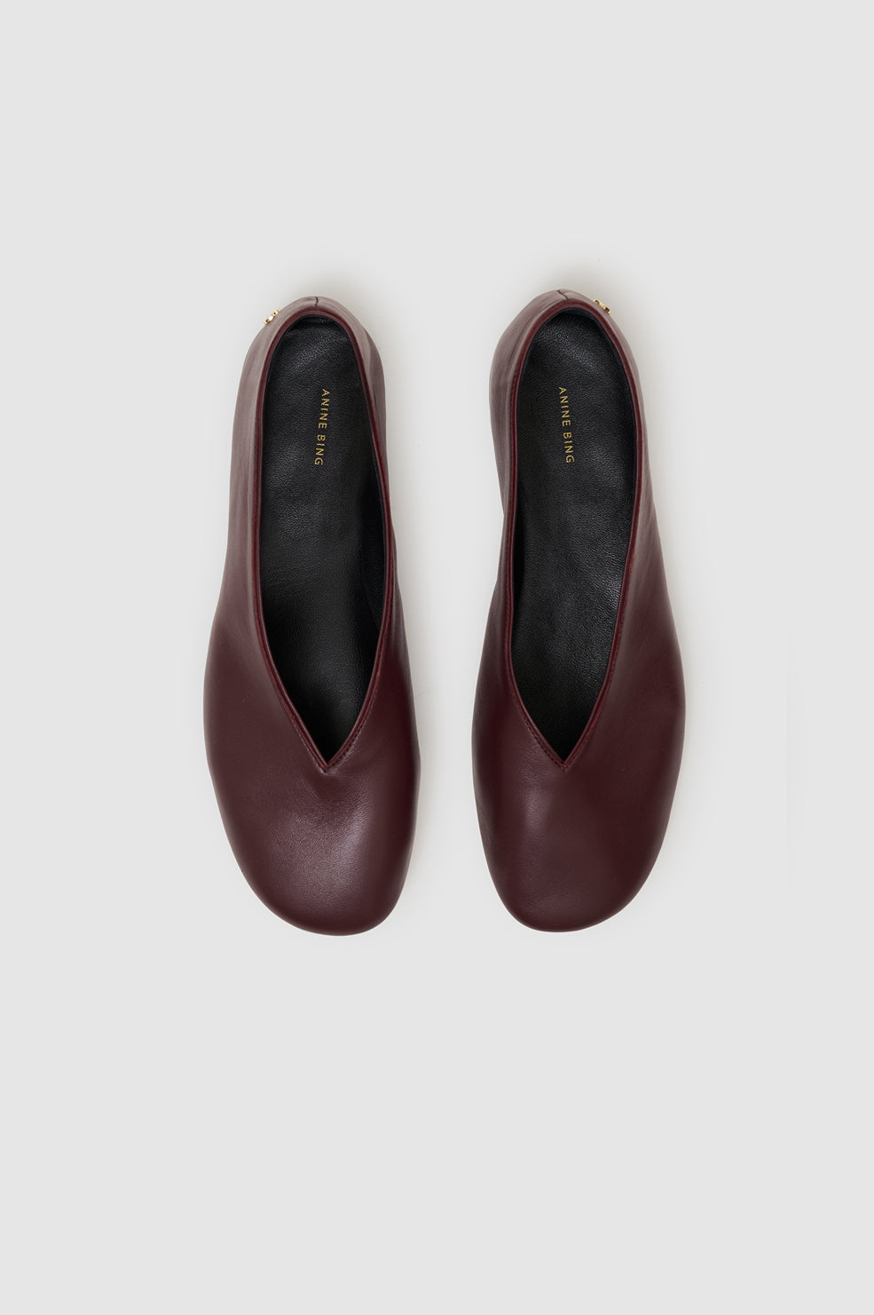 Ana Flats Calf Hair  - Zebra View 3