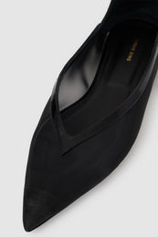 ANINE BING Aneka Babouche - Black - detail view