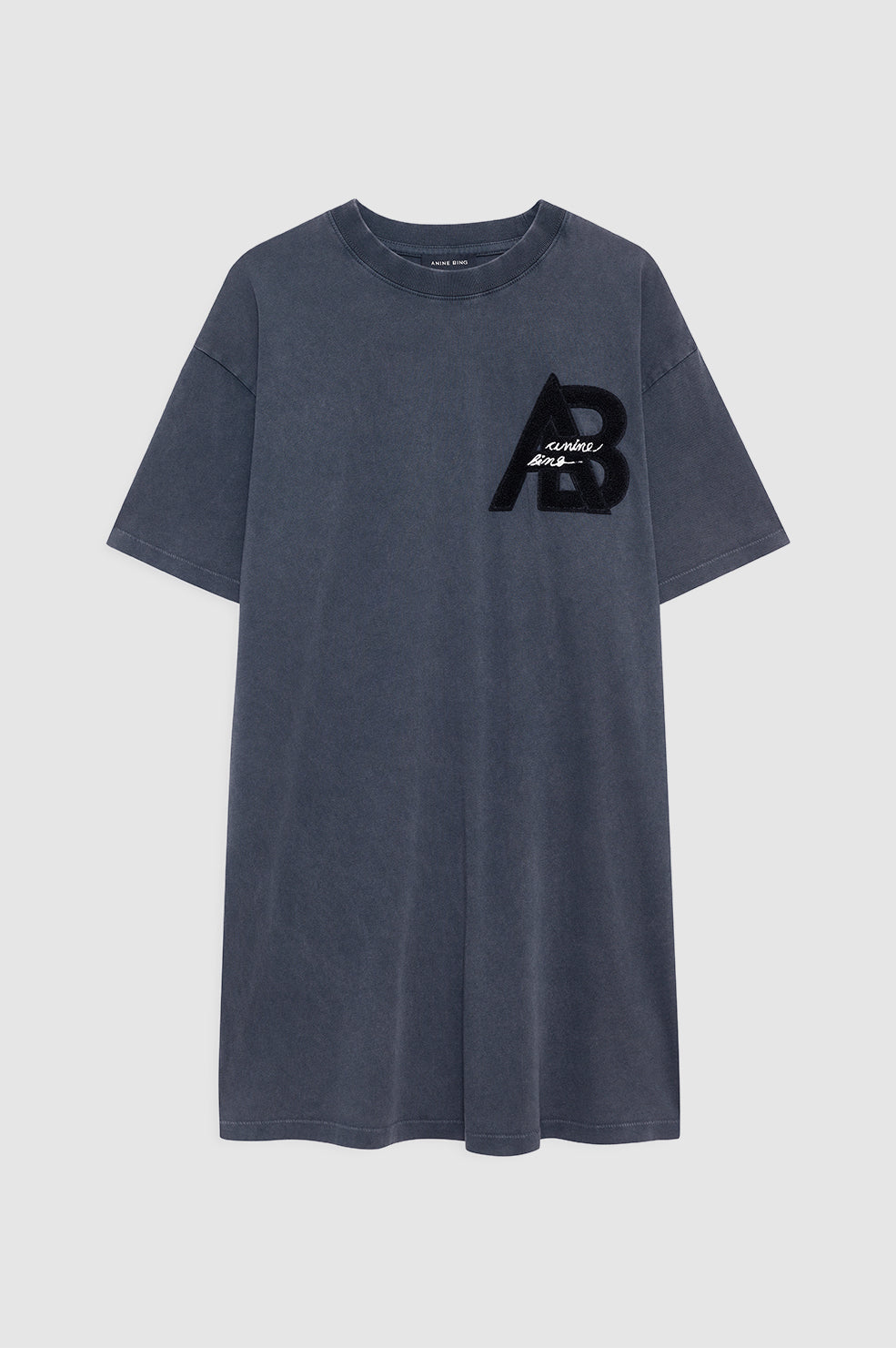 Beth Mini Dress Anine Bing - Washed Black View 3