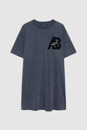 featured-img|ANINE BING Beth Mini Dress Anine Bing - Washed Black - front view