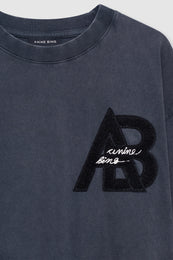 ANINE BING Beth Mini Dress Anine Bing - Washed Black - detail view