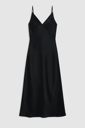 ANINE BING Blanca Midi Dress - Black - front view