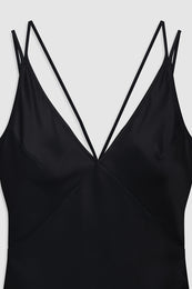 ANINE BING Blanca Top - Black - detail view