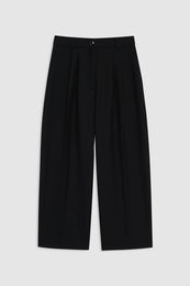ANINE BING Brice Chino - Black - front view