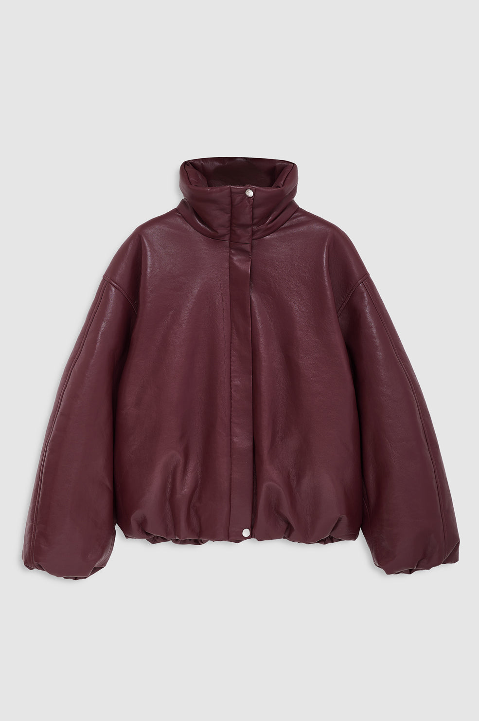 Cyrus Jacket - Black Recycled Leather View 3