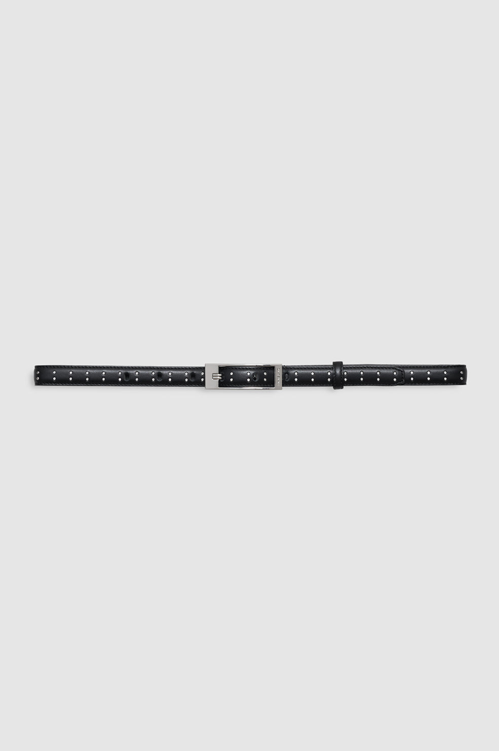Elly Belt Smooth Leather - Black View 1