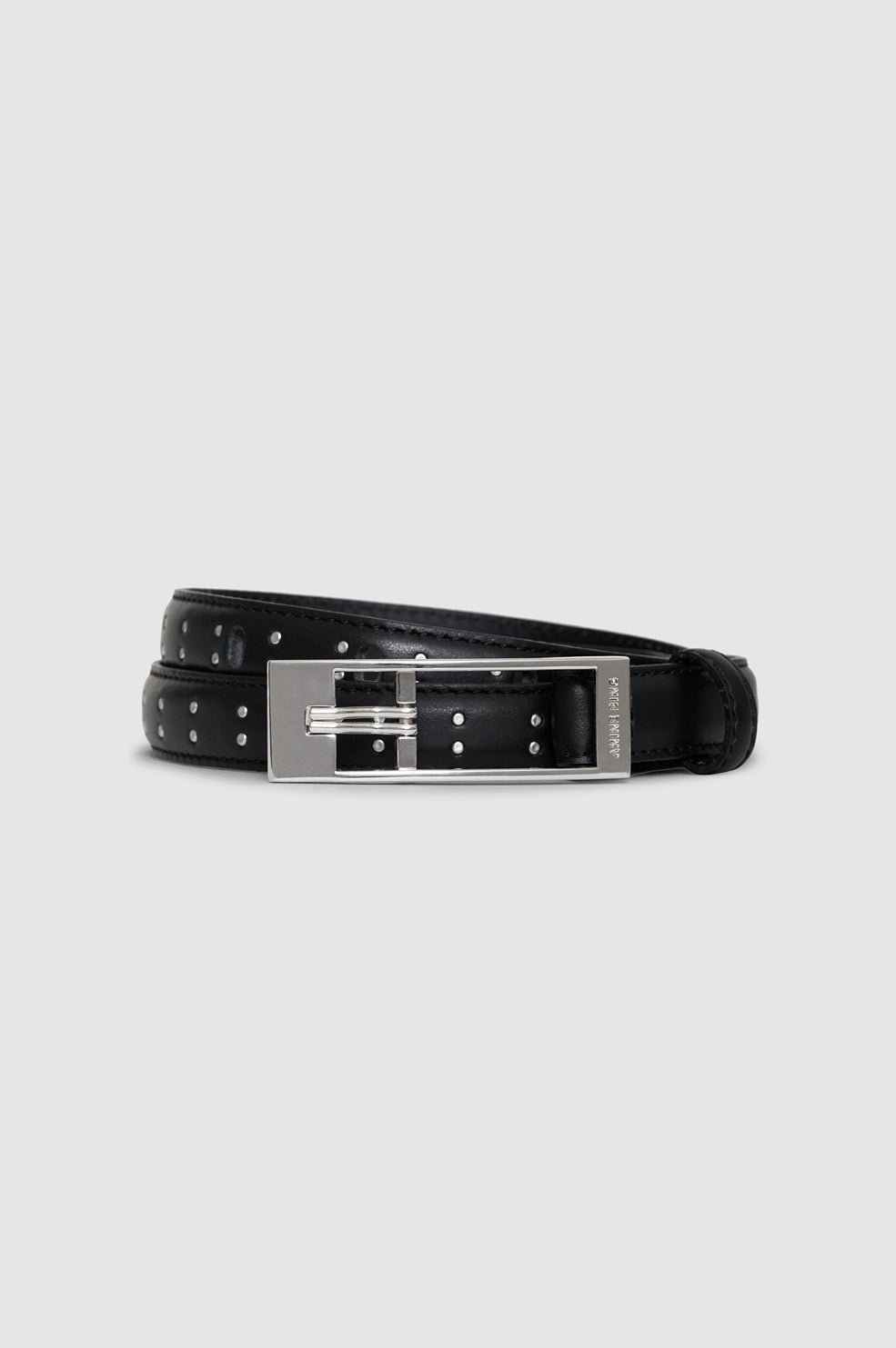 Elly Belt Smooth Leather - Black View 3