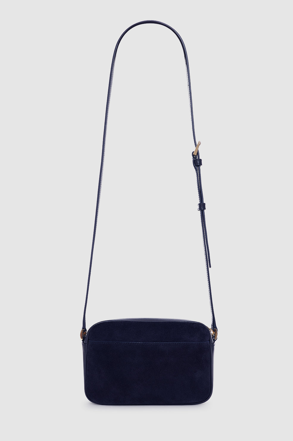 Elly Camera Bag - Navy Suede View 4