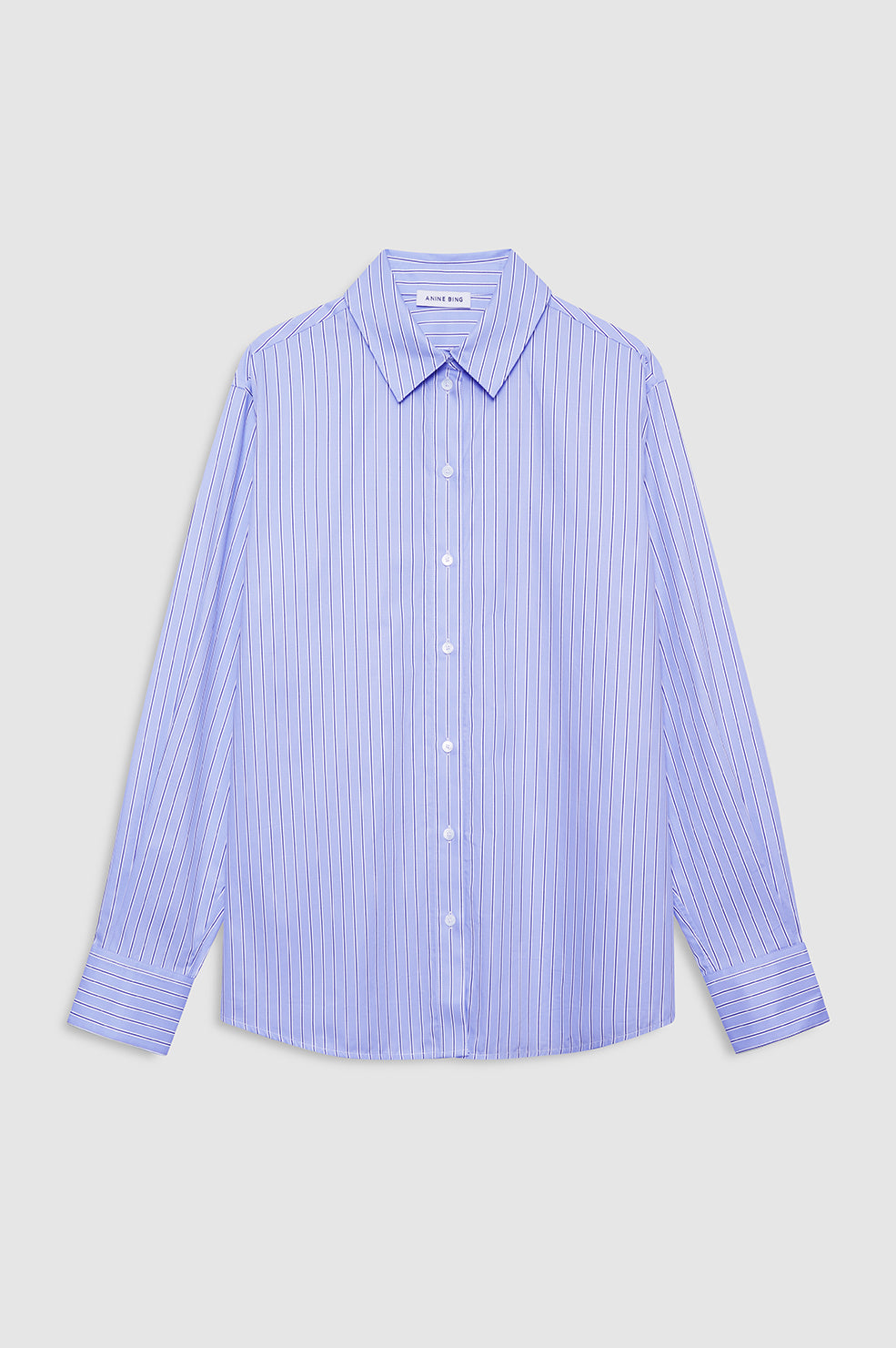 Essie Shirt - Blue Stripe View 3
