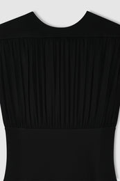ANINE BING Fran Dress - Black - detail view