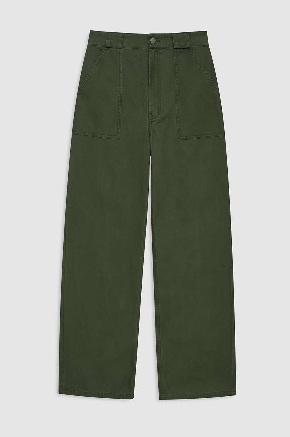 Grayson Pant - Army Green View 3