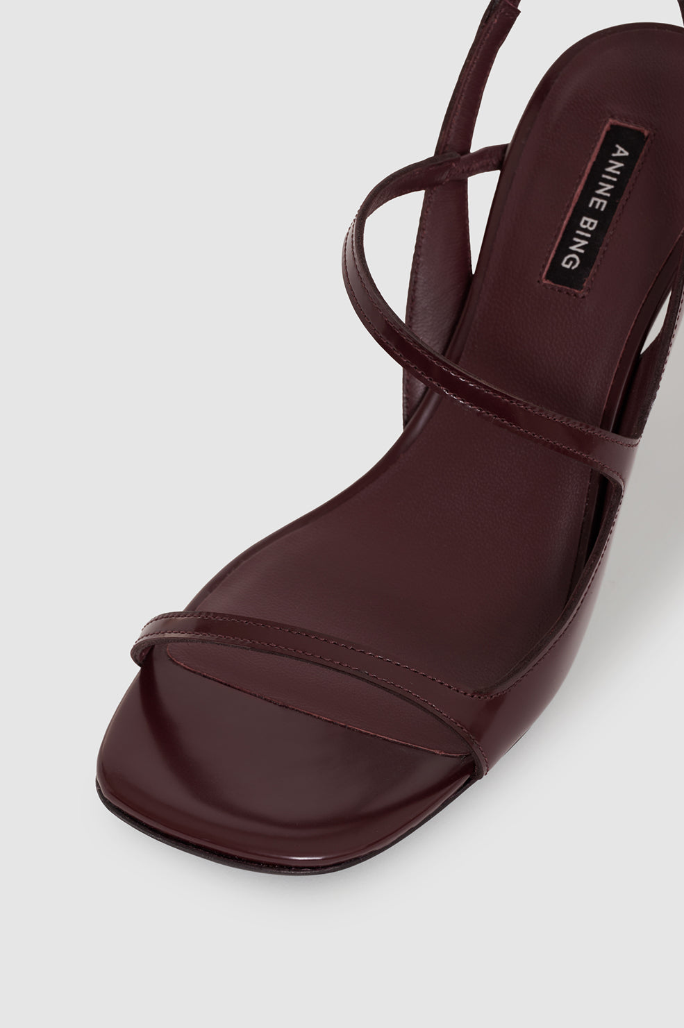 Iva Sandal Smooth - Fig View 4