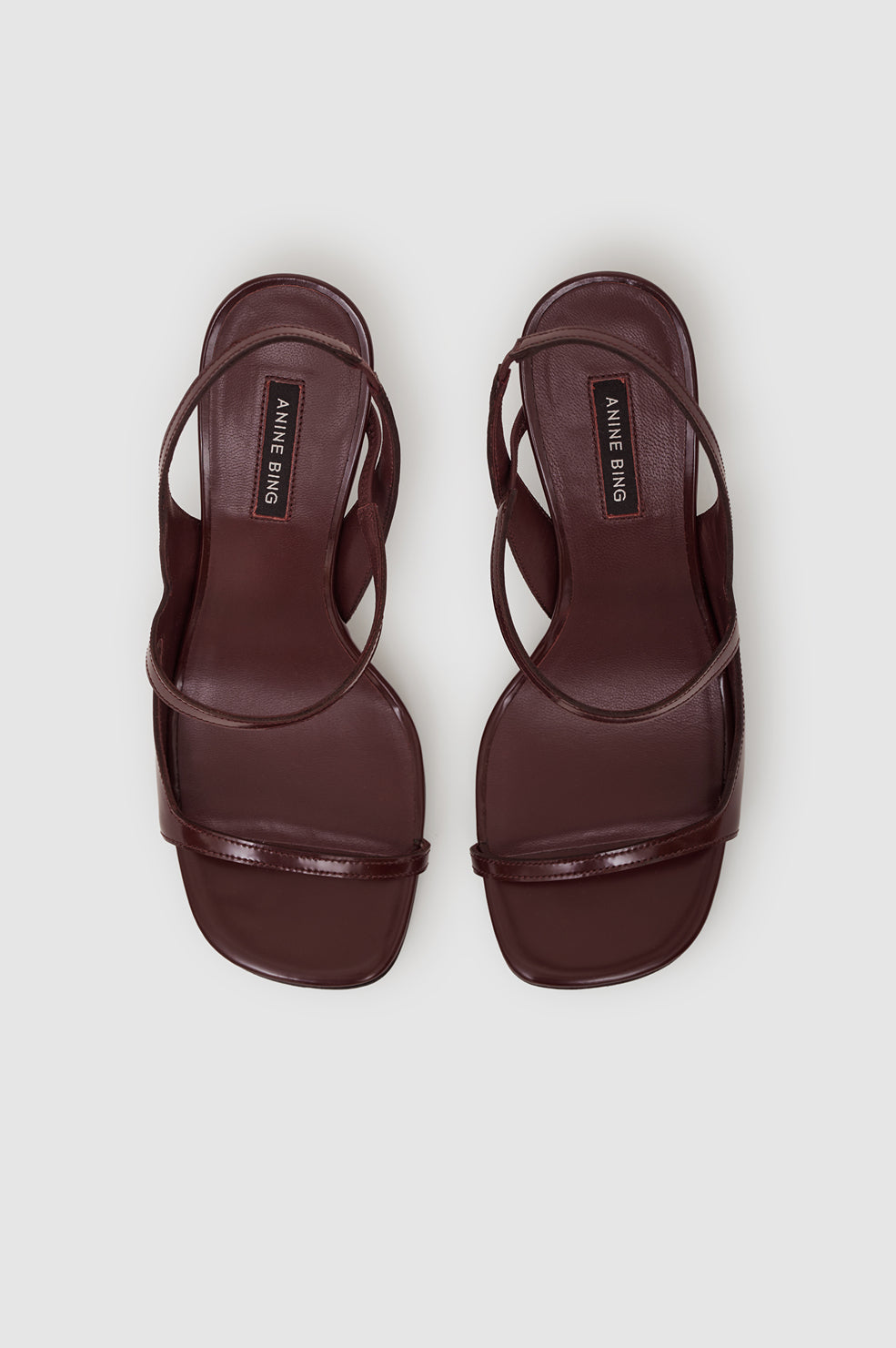 Iva Sandal Smooth - Fig View 3