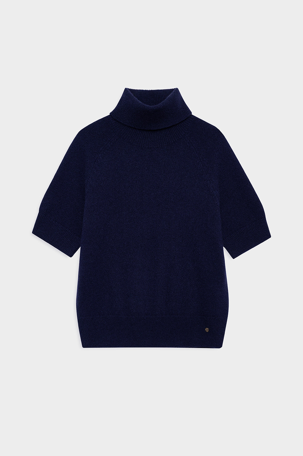 featured-img|ANINE BING Jackson Turtleneck Sweater - Midnight Blue - front view