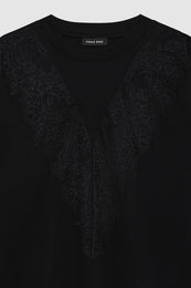 ANINE BING Jamila Top - Black - detail view