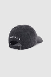 Jeremy Baseball Cap - Washed Smoke Grey ONE