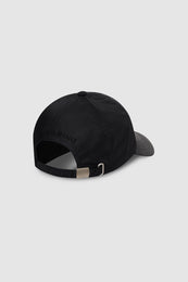 ANINE BING Jeremy Baseball Cap Ab Nylon - Black - back view