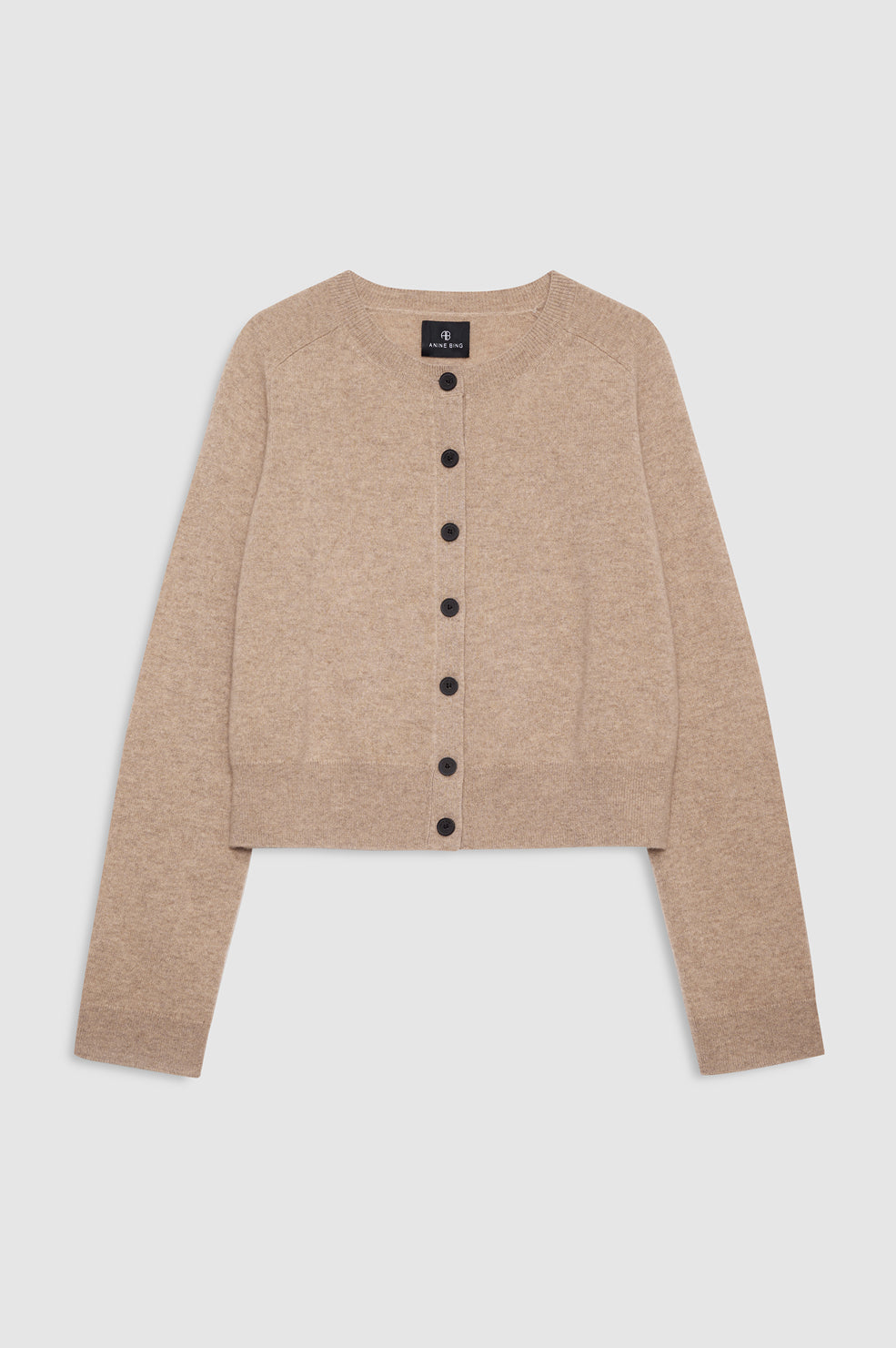 Joye Cardigan - Stone Melange View 3