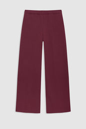 ANINE BING Kacey Sweatpant - Burgundy - front view