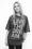 ANINE BING Cason Tee Live The Dream - Washed Black - Kate Moss Live the Dream