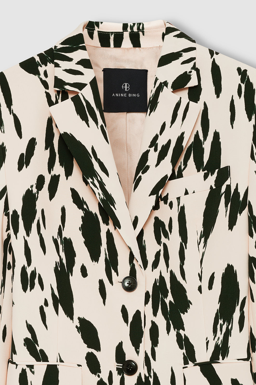 Laika Blazer - Golden Beige Leopard View 4