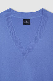 ANINE BING Lee Sweater - Storm Blue - detail view