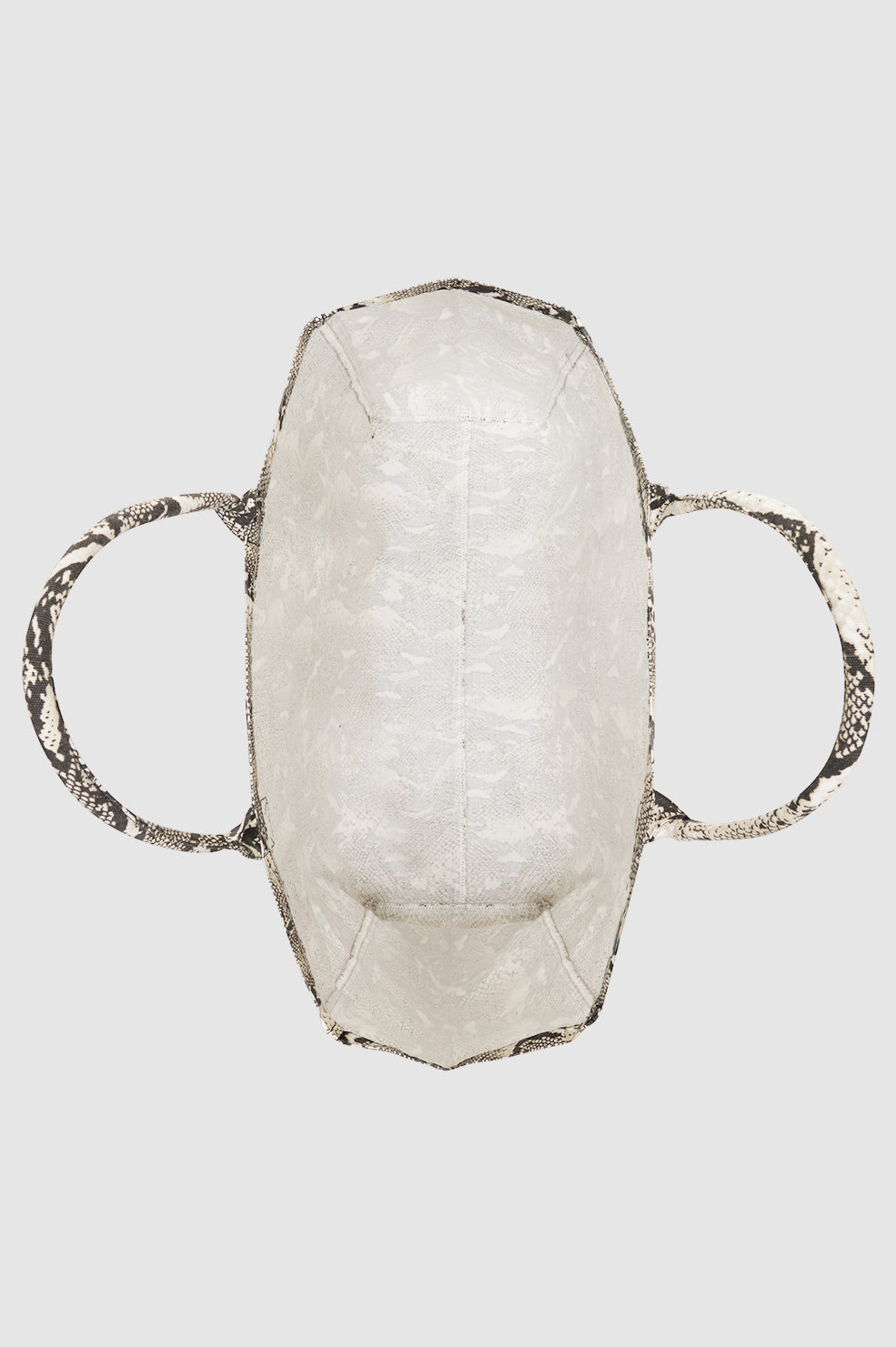 Leo Canvas Tote - Black And Brown Leopard View 5