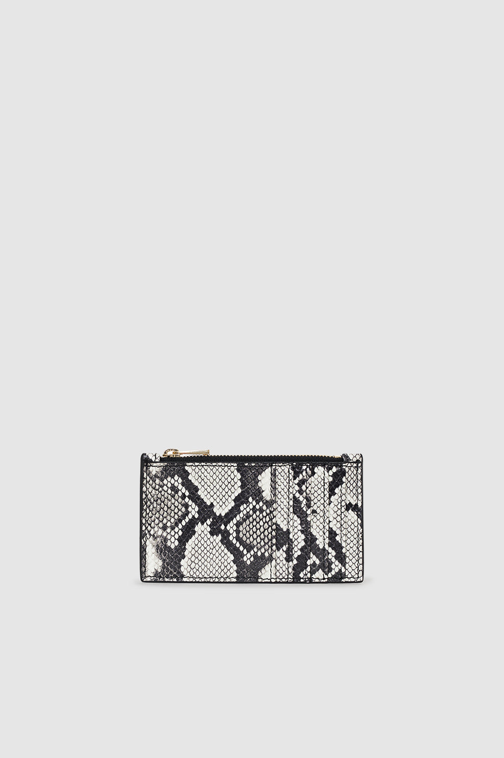 ANINE BING Lucy Card Holder - Python - back view