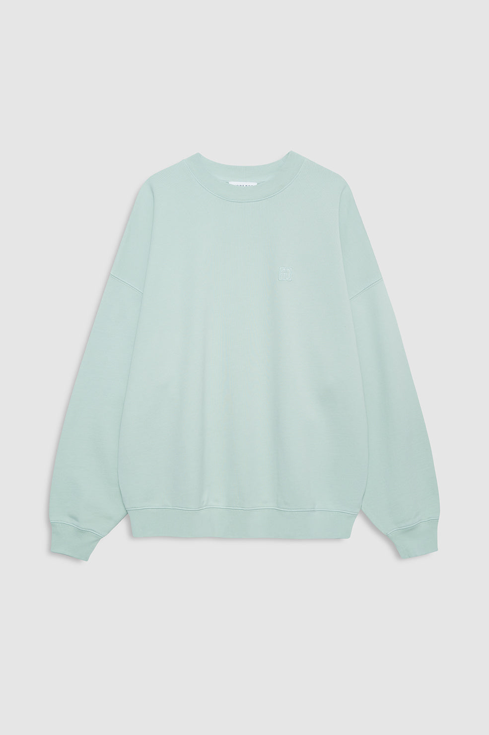 Miles Sweatshirt - Washed Seafoam View 3
