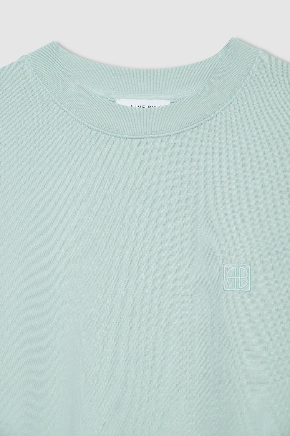 Miles Sweatshirt - Washed Seafoam View 4