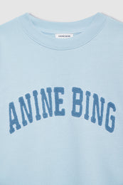 ANINE BING Miles Sweatshirt Anine Bing - Pale Blue - detail view