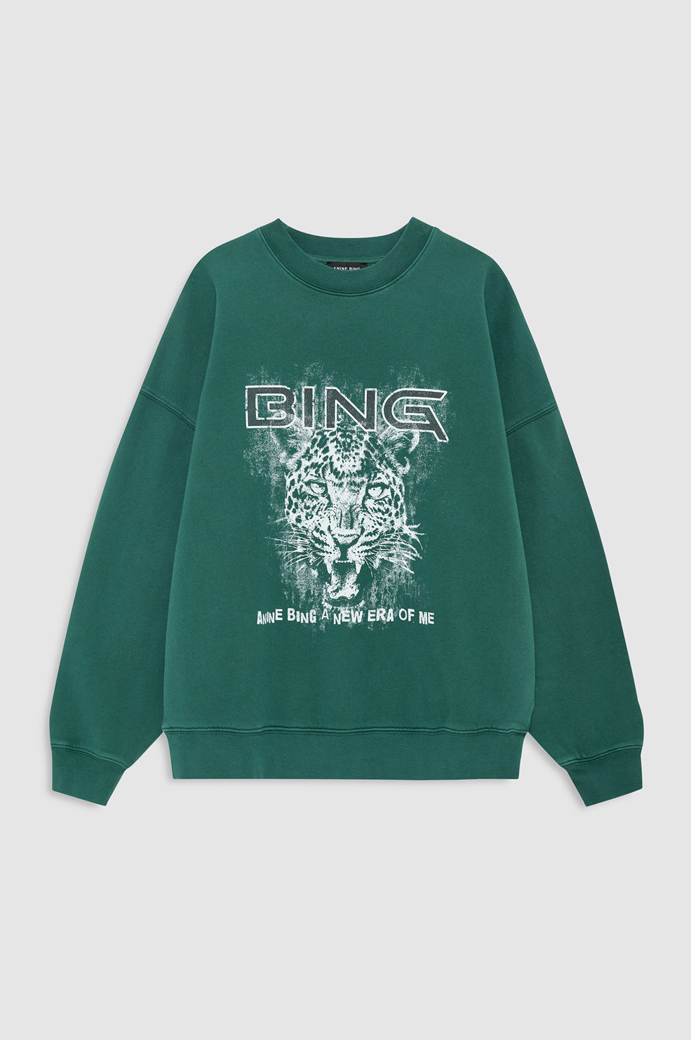 Miles Sweatshirt Palm - Washed Black View 3