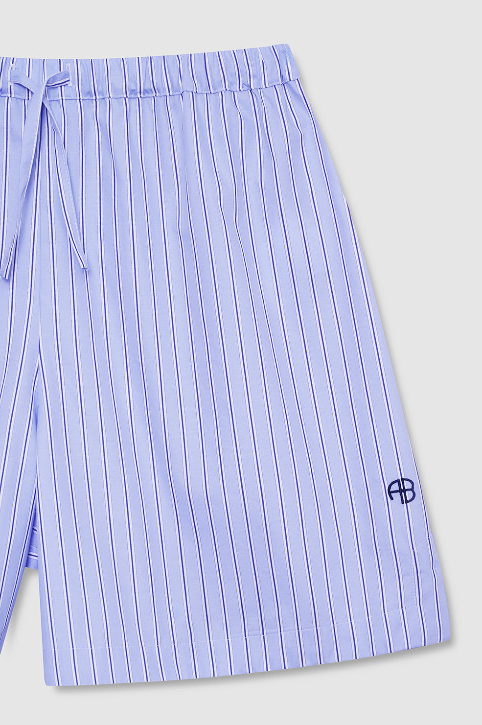 Ramy Short - Blue Stripe View 4