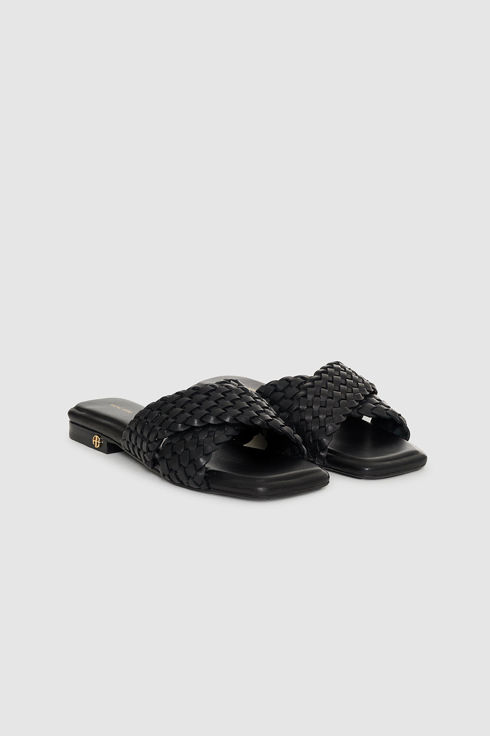 Ria Slides Braided - Black View 5