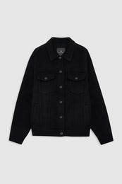 Anine Bing Rory Jacket - Black - front view