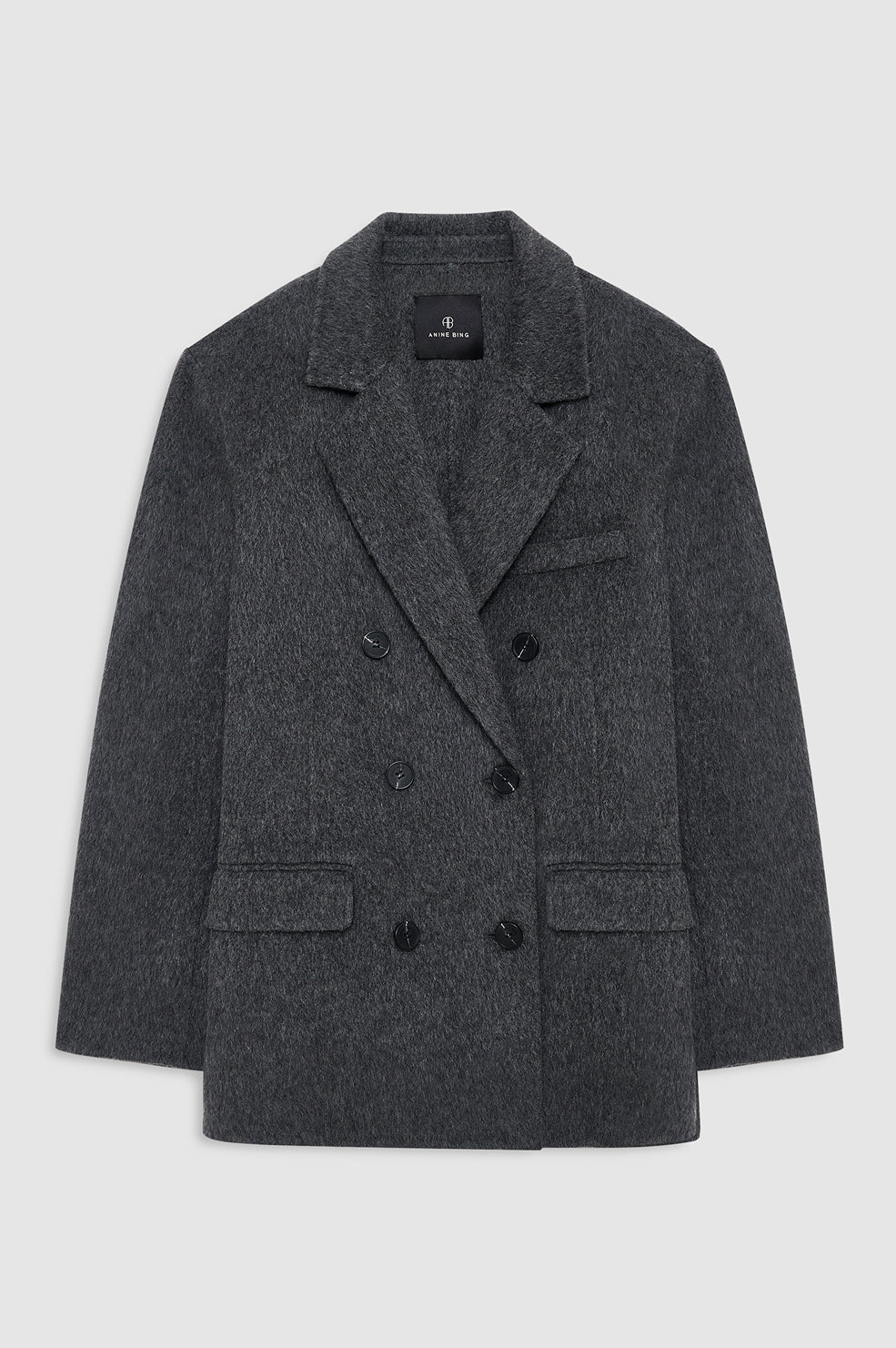 Sali Coat - Dark Grey View 4