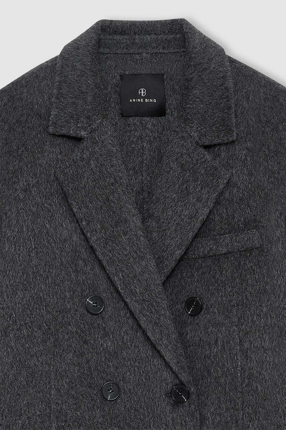 Sali Coat - Dark Grey View 5