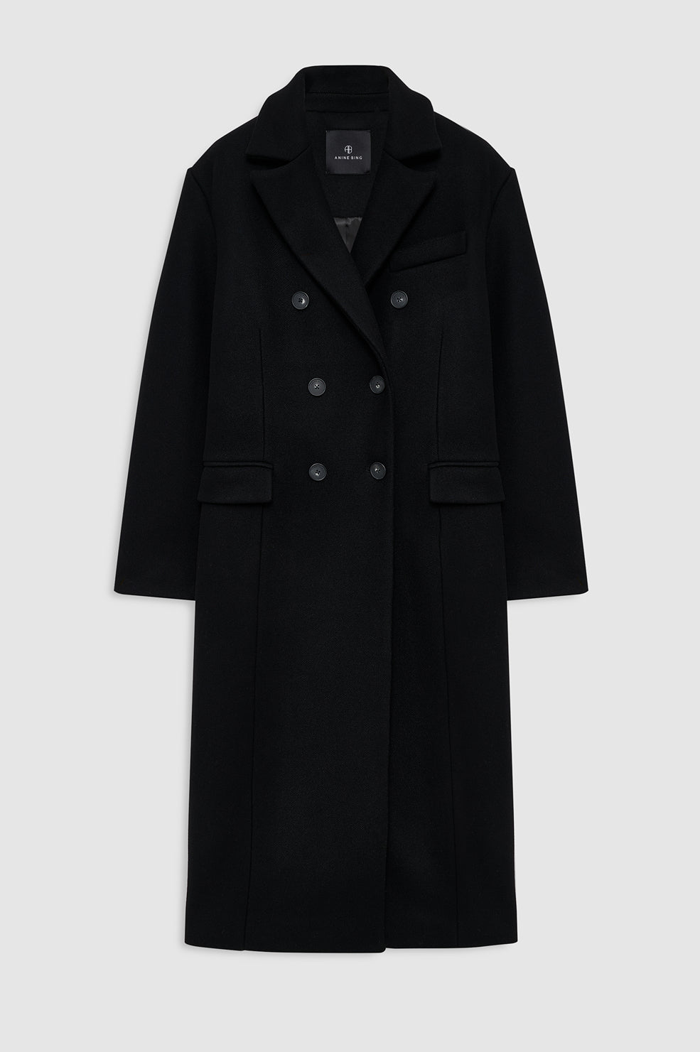 Sali Maxi Coat - Black View 7