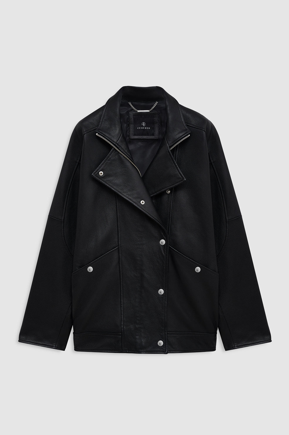 Sandy Jacket - Black Leather View 5