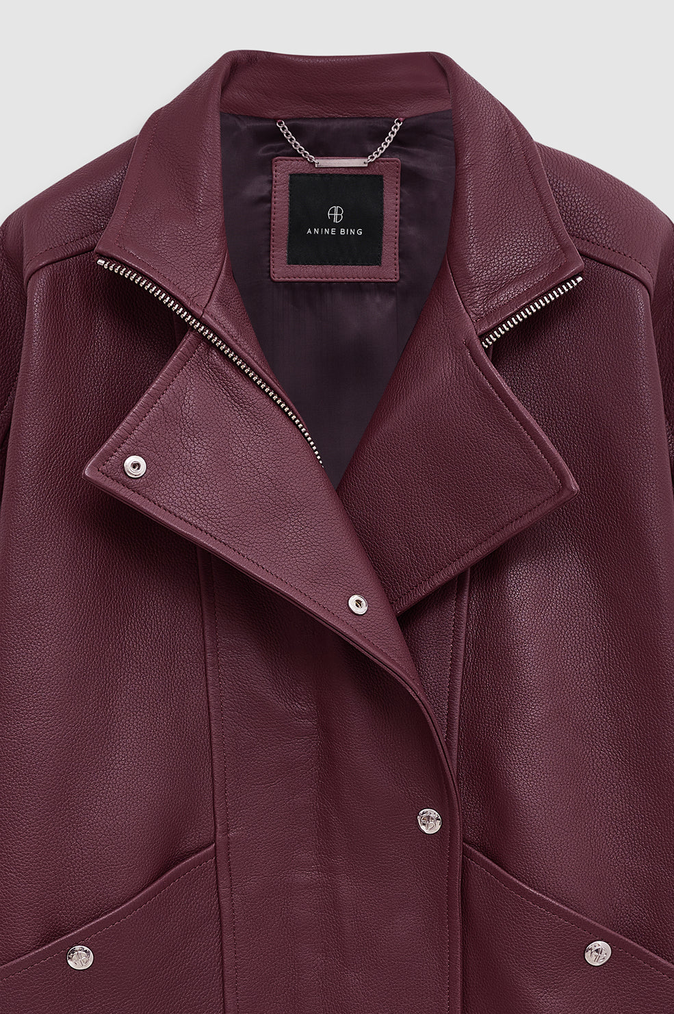 Sandy Jacket - Black Leather View 4