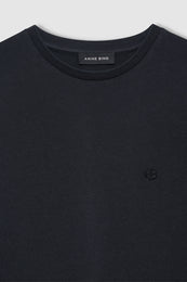 ANINE BING Shelley Tee - Black - detail view